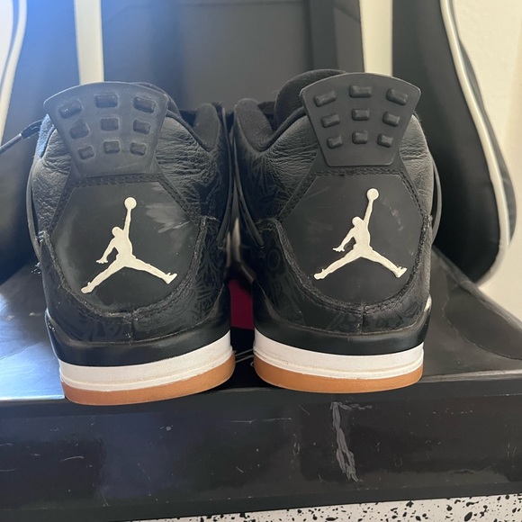 Air Jordan 4 retro laser gum bottom - Picture 4 of 6